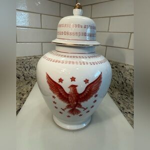 Ethan Allen Americana Ginger Jar
